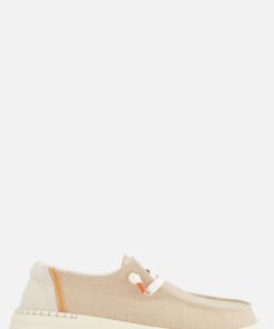 HEYDUDE Wendy Rise Instappers beige Canvas