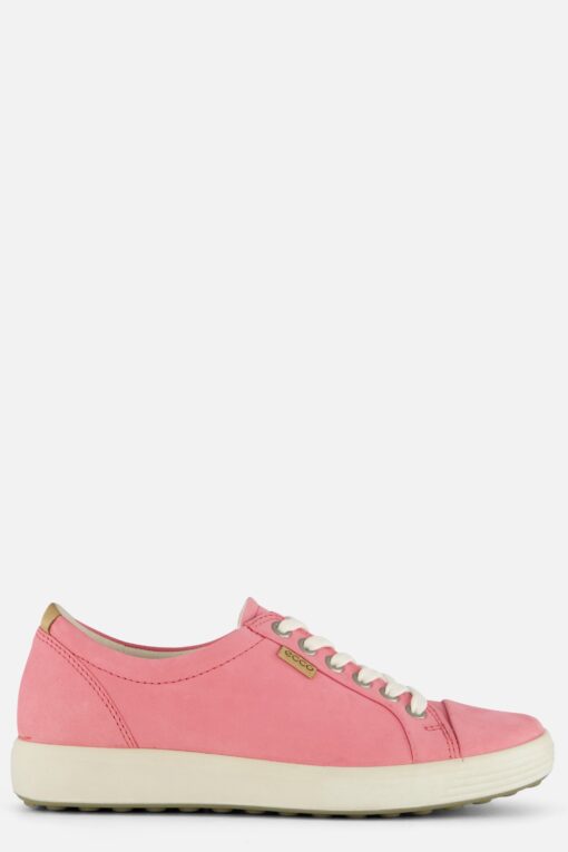 Ecco Soft 7 W Sneakers roze Leer