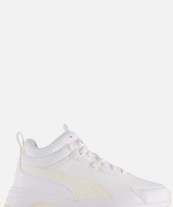 Puma Cassia Via Mid Sneakers wit Syntheitsch