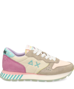 Sun 68 Ally Candy Cane lage sneakers