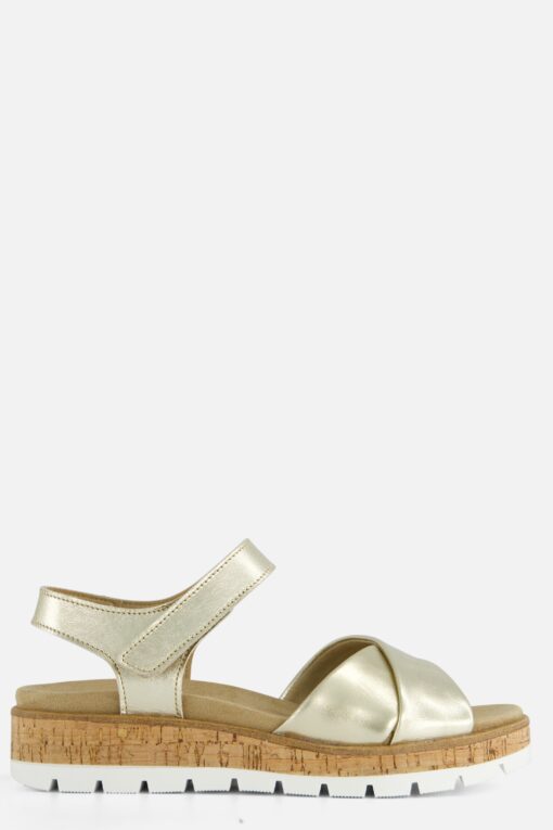 Feyn Mia 01 Sandalen goud Leer