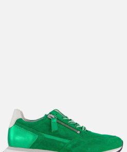 Gabor Sneakers groen Suede