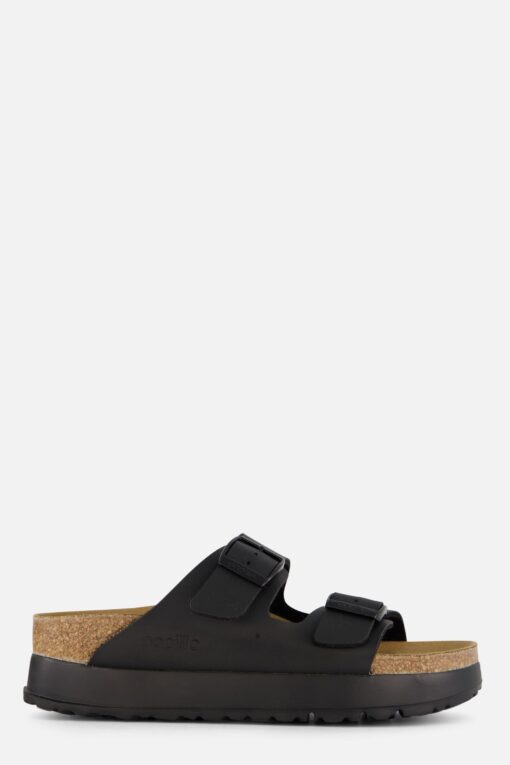 Papillio Birkenstock Arizona Slippers zwart