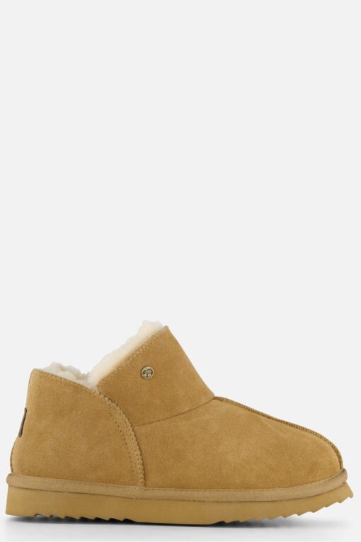 Warmbat Willow Pantoffels cognac Suede