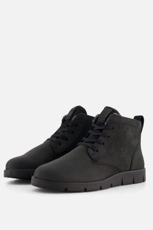 Ecco Bella Veterboots zwart Nubuck