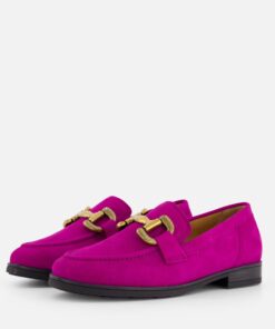 Gabor Instappers fuchsia Suede