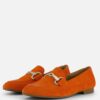 Gabor Instappers oranje Suede