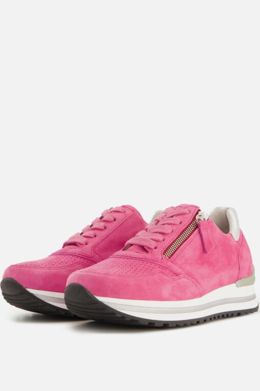 Gabor Sneakers roze Suede