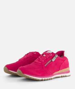 Marco Tozzi Sneakers roze Textiel