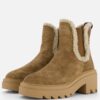 Tamaris Chelsea boots bruin Leer