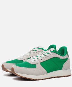 Woden Ronja Sneakers groen Textiel