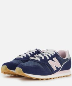 New Balance Sneakers blauw Suede