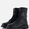 Tamaris Veterboots zwart Imitatieleer