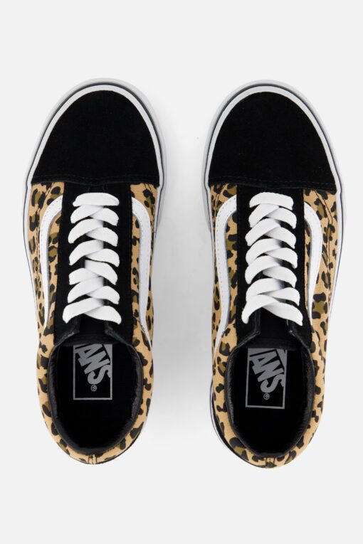 Vans Old Skool Animal Sneakers zwart Textiel