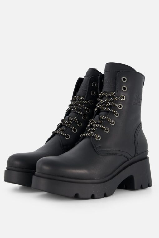 Panama Jack Porty B1 Veterboots zwart Leer