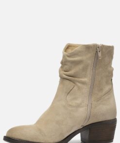 Aqa Enkellaarsjes beige Suede