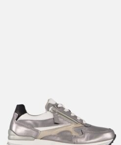 Gabor Sneakers zilver Leer