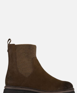 Marco Tozzi Chelsea boots bruin Synthetisch