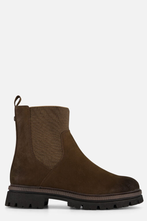 Marco Tozzi Chelsea boots bruin Synthetisch