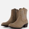 Marco Tozzi Cowboylarzen taupe Textiel