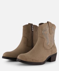 Marco Tozzi Cowboylarzen taupe Textiel