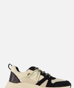 POSH sneakers teddy zwart