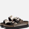 Pappillio Birkenstock Arizona Metallic taupe