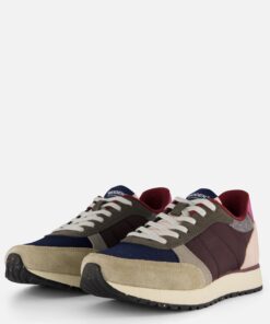 Woden Ronja Sneakers bruin Leer