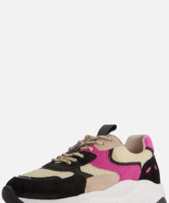 Ann Rocks Sneakers zwart Textiel