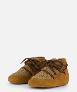 Bunnies JR leren lopn schoenen cognac