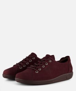 Ecco Soft 2 Sneakers bordeaux Nubuck