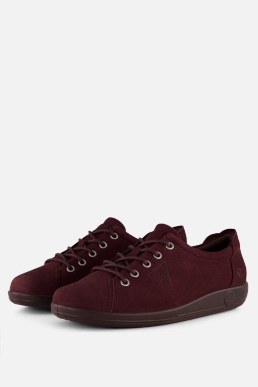 Ecco Soft 2 Sneakers bordeaux Nubuck