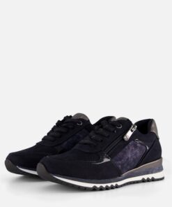 Marco Tozzi Sneakers blauw Synthetisch