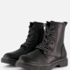 Marco Tozzi veterboots zwart