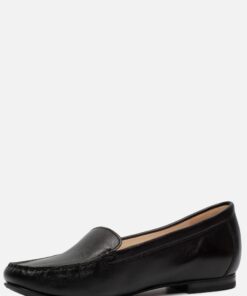 Sioux Zalla loafers zwart Leer