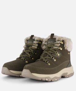 Skechers Trego veterboots groen