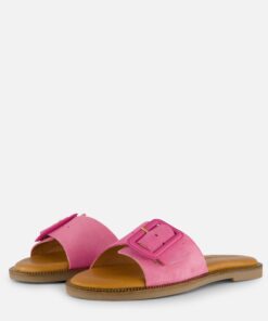 Tamaris Slippers roze Leer