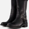 Ann Rocks Biker boots zwart Synthetisch