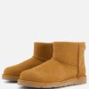 Aqa Gevoerde boots cognac Nubuck