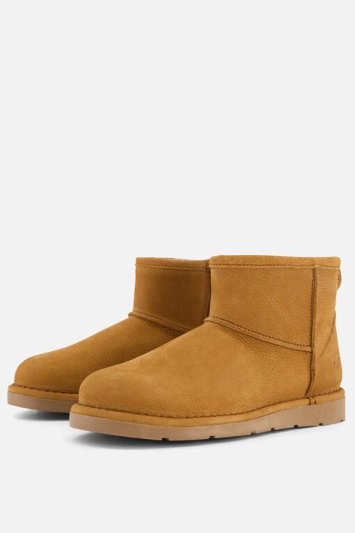 Aqa Gevoerde boots cognac Nubuck