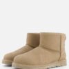 Aqa Gevoerde boots taupe Nubuck