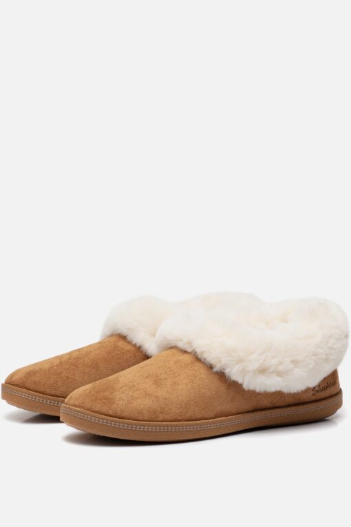 Cozy Campfire Pantoffels cognac Suede