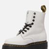 Dr. Martens Quad Retro Max veterboots wit Leer