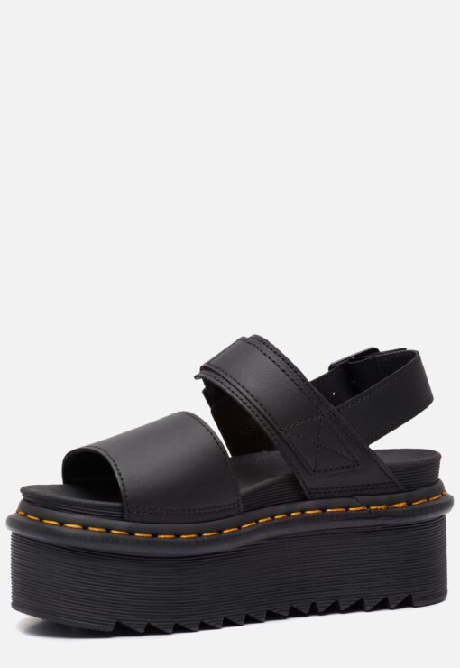 Dr. Martens Sandalen zwart Synthetisch