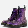 Dr. Martens Viper Veterboots paars Leer