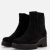 Gabor Chelsea boots zwart Suede