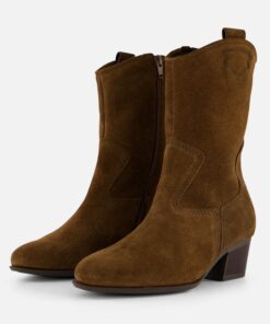 Gabor Cowboylaarzen cognac Suede