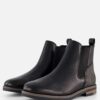 Marco Tozzi Chelsea boots zwart Synthetisch