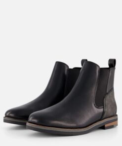 Marco Tozzi Chelsea boots zwart Synthetisch