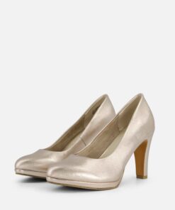 Marco Tozzi Pumps goud Synthetisch